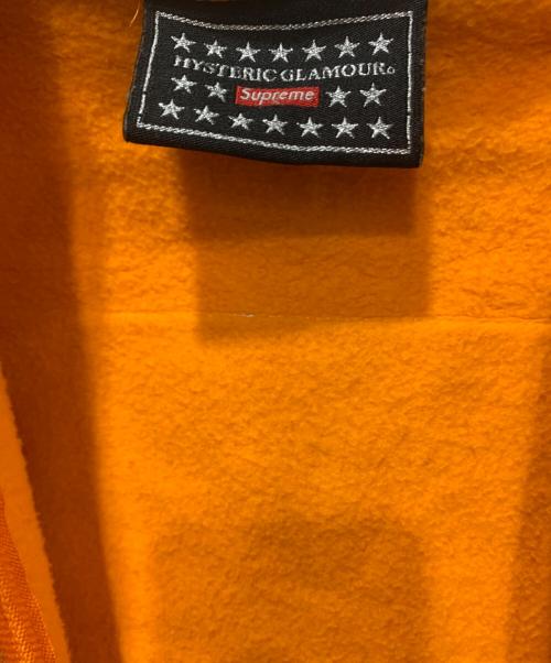 Hysteric Glamour（ヒステリックグラマー）Hysteric Glamour (ヒステリックグラマー) SUPREME (シュプリーム) Patches Zip Up Sweatshirt オレンジ サイズ:SIZE Sの古着・服飾アイテム