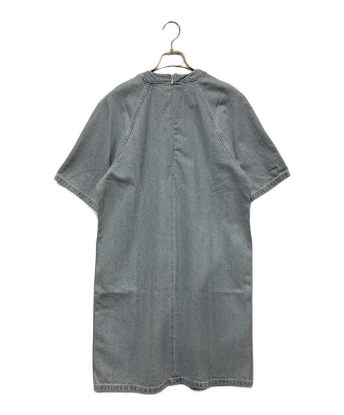 LEVI'S（リーバイス）LEVI'S (リーバイス) 半袖ワンピース ブルー サイズ:S 未使用品の古着・服飾アイテム