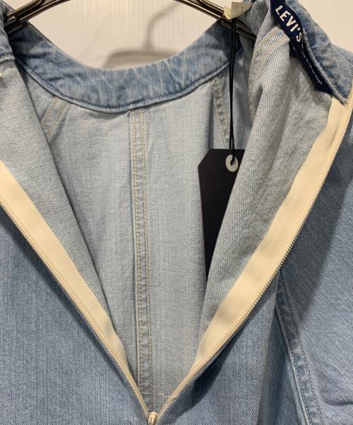 LEVI'S（リーバイス）LEVI'S (リーバイス) 半袖ワンピース ブルー サイズ:S 未使用品の古着・服飾アイテム