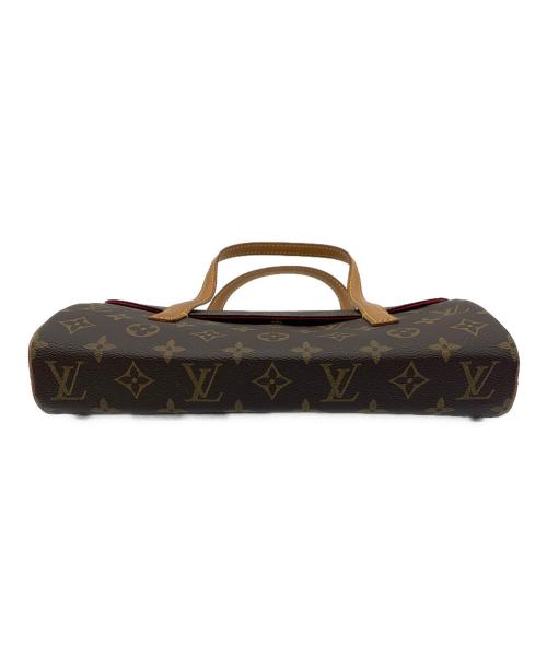 LOUIS VUITTON（ルイ ヴィトン）LOUIS VUITTON (ルイ ヴィトン) モノグラム　ソナチネ ブラウン×レッドの古着・服飾アイテム