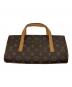 LOUIS VUITTON (ルイ ヴィトン) モノグラム　ソナチネ ブラウン×レッド：63000円