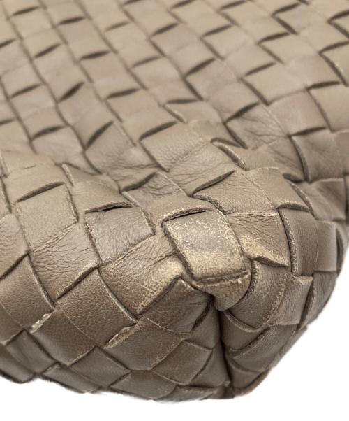 BOTTEGA VENETA（ボッテガベネタ）BOTTEGA VENETA (ボッテガベネタ) 2WAYクラッチショルダーバッグ ブラウンの古着・服飾アイテム