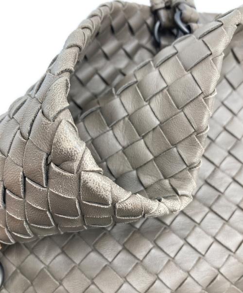 BOTTEGA VENETA（ボッテガベネタ）BOTTEGA VENETA (ボッテガベネタ) 2WAYクラッチショルダーバッグ ブラウンの古着・服飾アイテム
