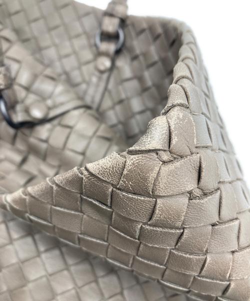 BOTTEGA VENETA（ボッテガベネタ）BOTTEGA VENETA (ボッテガベネタ) 2WAYクラッチショルダーバッグ ブラウンの古着・服飾アイテム