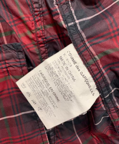 COMME des GARCONS SHIRT（コムデギャルソンシャツ）COMME des GARCONS SHIRT (コムデギャルソンシャツ) ウインドブレーカー マルチカラー サイズ:XSサイズの古着・服飾アイテム