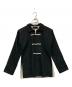 tricot COMME des GARCONS（トリココムデギャルソン）の古着「チャイナシャツ」｜ブラック