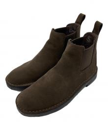 CLARKS ORIGINALS（クラークス オリジナルズ）の古着「デザートチェルシーブーツ」｜ブラウン