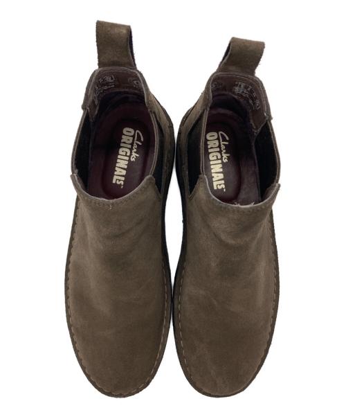 CLARKS ORIGINALS（クラークス オリジナルズ）CLARKS ORIGINALS (クラークス オリジナルズ) デザートチェルシーブーツ ブラウン サイズ:26.5の古着・服飾アイテム