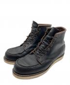 RED WINGレッドウィング）の古着「6-inch Classic Moc」｜ブラック