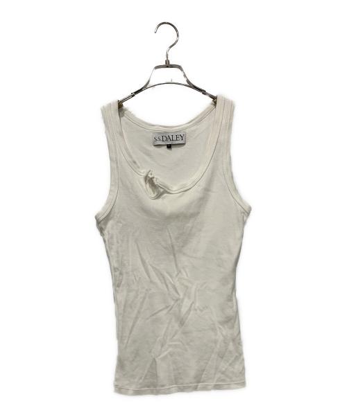 S.S.DALEY（エス・エス・ダイリー）S.S.DALEY (エス・エス・ダイリー) タンクトップ ホワイト サイズ:SIZE Sの古着・服飾アイテム