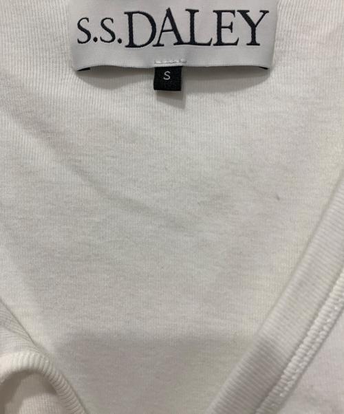 S.S.DALEY（エス・エス・ダイリー）S.S.DALEY (エス・エス・ダイリー) タンクトップ ホワイト サイズ:SIZE Sの古着・服飾アイテム
