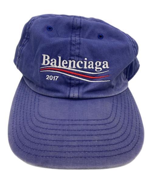 BALENCIAGA（バレンシアガ）BALENCIAGA (バレンシアガ) キャップ ネイビーの古着・服飾アイテム