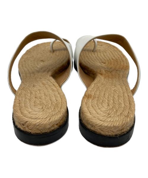 HERMES（エルメス）HERMES (エルメス) サンダル ホワイト サイズ:SIZE 35の古着・服飾アイテム