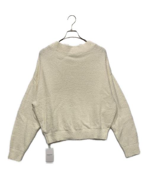 Noble（ノーブル）Noble (ノーブル) 薄手ニット ホワイト サイズ:SIZE Freeの古着・服飾アイテム