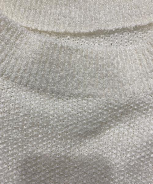 Noble（ノーブル）Noble (ノーブル) 薄手ニット ホワイト サイズ:SIZE Freeの古着・服飾アイテム