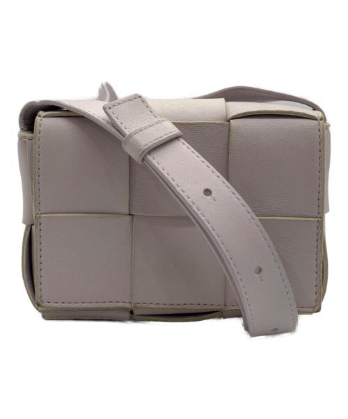 BOTTEGA VENETA（ボッテガベネタ）BOTTEGA VENETA (ボッテガベネタ) ショルダーポーチ ホワイトの古着・服飾アイテム