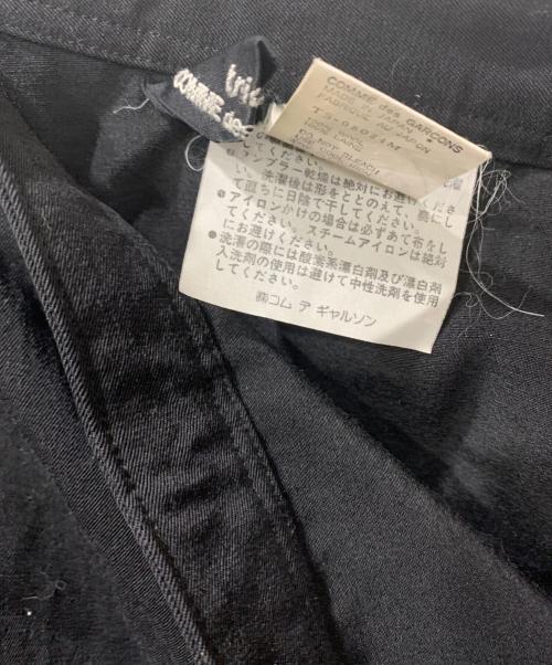 tricot COMME des GARCONS（トリココムデギャルソン）tricot COMME des GARCONS (トリココムデギャルソン) レイヤードミニスカート ブラック サイズ:SIZE Mの古着・服飾アイテム