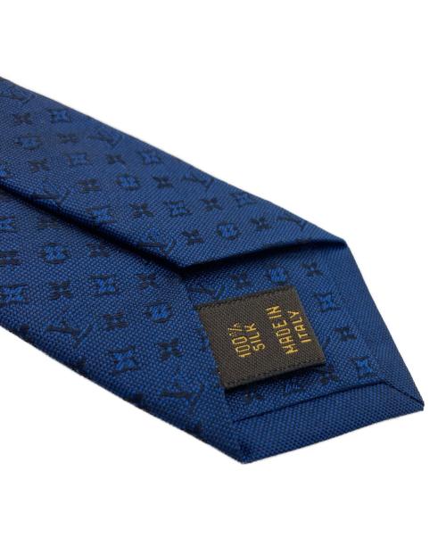 LOUIS VUITTON（ルイ ヴィトン）LOUIS VUITTON (ルイ ヴィトン) クラヴァットモノグラミッシム ブルー サイズ:不明の古着・服飾アイテム