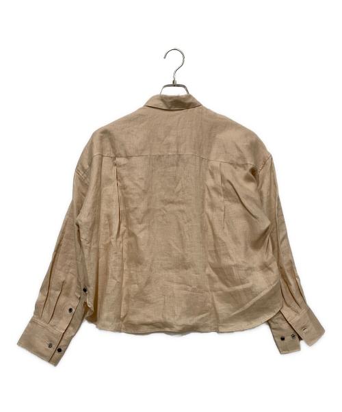 2nd nolleys（セカンドノーリーズ）2nd nolleys (セカンドノーリーズ) 長袖シャツ ベージュ サイズ:SIZE Freeの古着・服飾アイテム