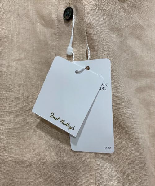 2nd nolleys（セカンドノーリーズ）2nd nolleys (セカンドノーリーズ) 長袖シャツ ベージュ サイズ:SIZE Freeの古着・服飾アイテム