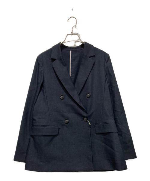 NOLLEY'S（ノーリーズ）NOLLEY'S (ノーリーズ) テーラードジャケット ネイビー サイズ:38 未使用品の古着・服飾アイテム