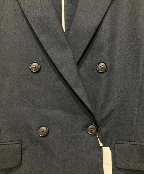 NOLLEY'S（ノーリーズ）NOLLEY'S (ノーリーズ) テーラードジャケット ネイビー サイズ:38 未使用品の古着・服飾アイテム