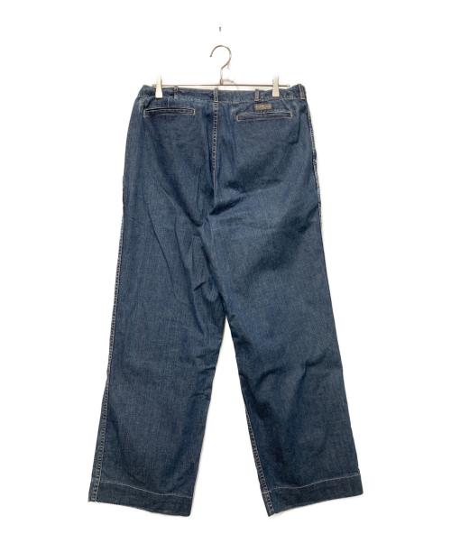 POLO RALPH LAUREN（ポロ・ラルフローレン）POLO RALPH LAUREN (ポロ・ラルフローレン) デニムパンツ インディゴ サイズ:35/34の古着・服飾アイテム