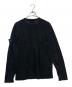 STONE ISLAND (ストーンアイランド) ヘンリーネックカットソー ブラック サイズ:SIZE L：15000円