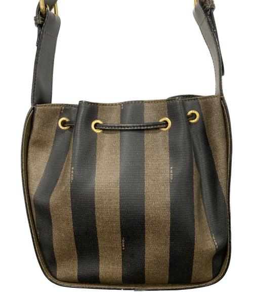 FENDI（フェンディ）FENDI (フェンディ) ペカン柄巾着ショルダーバッグの古着・服飾アイテム