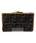 FENDI (フェンディ) がま口2つ折り財布 ブラウン：10000円