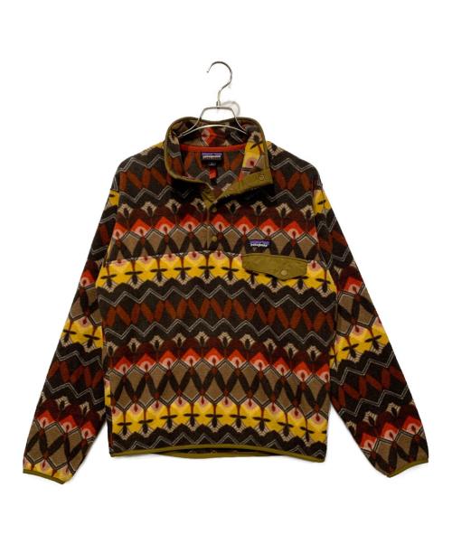 Patagonia SYNCHILLA（パタゴニア シンチラ）Patagonia SYNCHILLA (パタゴニア シンチラ) フリースプルオーバー マルチカラー サイズ:Sの古着・服飾アイテム