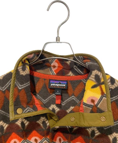 Patagonia SYNCHILLA（パタゴニア シンチラ）Patagonia SYNCHILLA (パタゴニア シンチラ) フリースプルオーバー マルチカラー サイズ:Sの古着・服飾アイテム