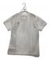 PLAY COMME des GARCONS (プレイコムデギャルソン) REDエンブレムメッシュTシャツ ホワイト サイズ:S 未使用品：9000円