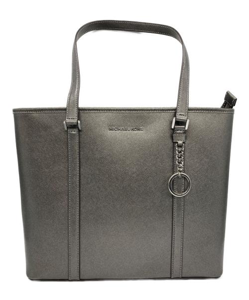 MICHAEL KORS（マイケルコース）MICHAEL KORS (マイケルコース) トートバッグ グレーの古着・服飾アイテム