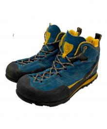 LA SPORTIVA（スポルティバ）の古着「BOULDER X MID GTX」｜ブルー×イエロー
