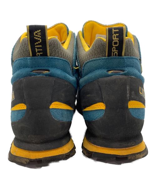 LA SPORTIVA（スポルティバ）LA SPORTIVA (スポルティバ) BOULDER X MID GTX ブルー×イエロー サイズ:43の古着・服飾アイテム