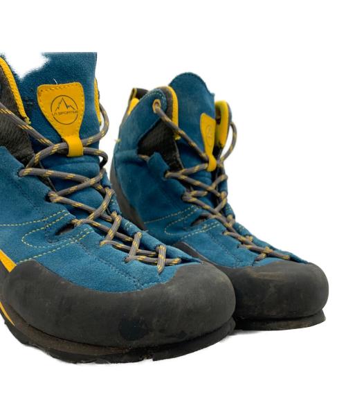 LA SPORTIVA（スポルティバ）LA SPORTIVA (スポルティバ) BOULDER X MID GTX ブルー×イエロー サイズ:43の古着・服飾アイテム