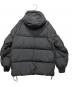 STONE ISLAND (ストーンアイランド) ガーメントダイナイロンレップスフーデッドダウンジャケット ブラック サイズ:Ｌ：95000円