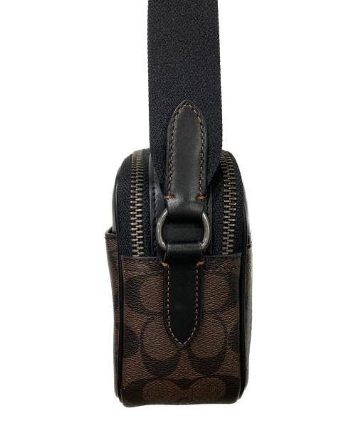 COACH（コーチ）COACH (コーチ) ショルダーバッグ ブラック×ブラウン×ベージュの古着・服飾アイテム