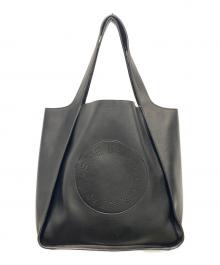STELLA McCARTNEY（ステラマッカートニー）の古着「ロゴスクエアトートバッグ」｜ブラック