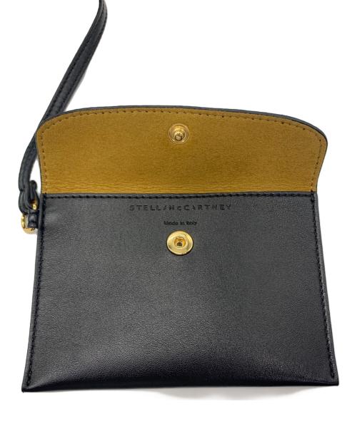 STELLA McCARTNEY（ステラマッカートニー）STELLA McCARTNEY (ステラマッカートニー) ロゴスクエアトートバッグ ブラックの古着・服飾アイテム