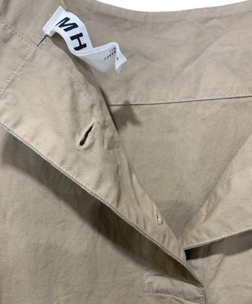 MHL（エムエイチエル）MHL (エムエイチエル) 長袖ワンピース ベージュ サイズ:SIZE Iの古着・服飾アイテム