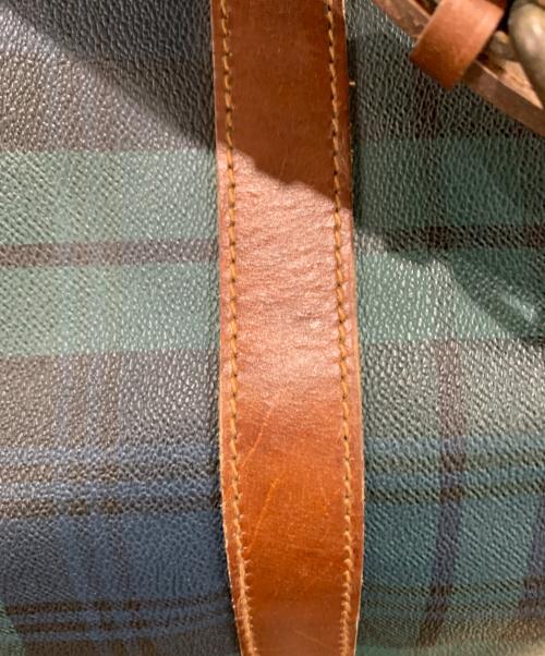 POLO RALPH LAUREN（ポロ・ラルフローレン）POLO RALPH LAUREN (ポロ・ラルフローレン) ボストンバッグ ネイビー×グリーンの古着・服飾アイテム