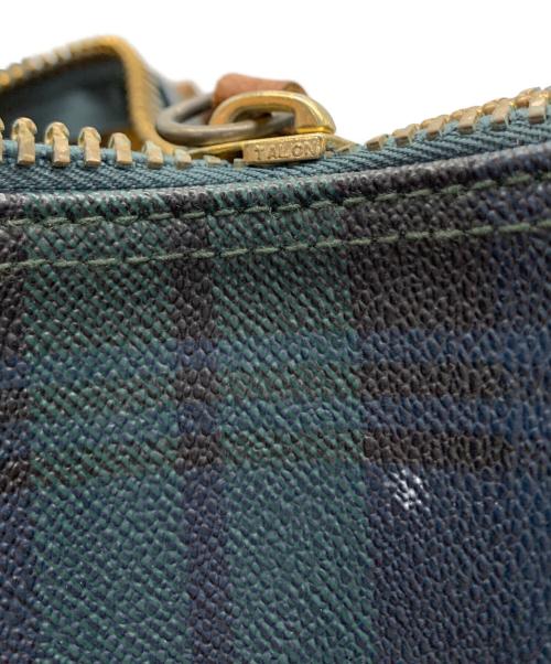 POLO RALPH LAUREN（ポロ・ラルフローレン）POLO RALPH LAUREN (ポロ・ラルフローレン) ボストンバッグ ネイビー×グリーンの古着・服飾アイテム