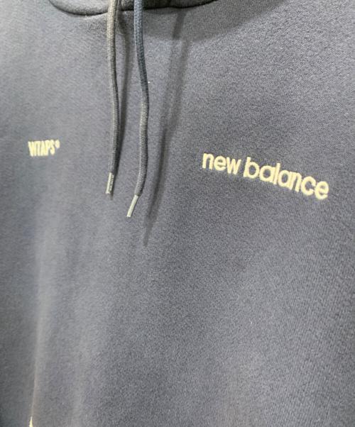 NEW BALANCE（ニューバランス）NEW BALANCE (ニューバランス) WTAPS (ダブルタップス) パーカー ネイビー サイズ:XLの古着・服飾アイテム