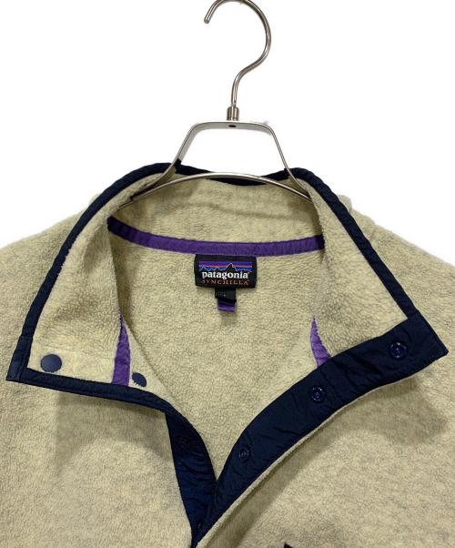 Patagonia（パタゴニア）Patagonia (パタゴニア) フリースジャケット アイボリー サイズ:Ｌの古着・服飾アイテム