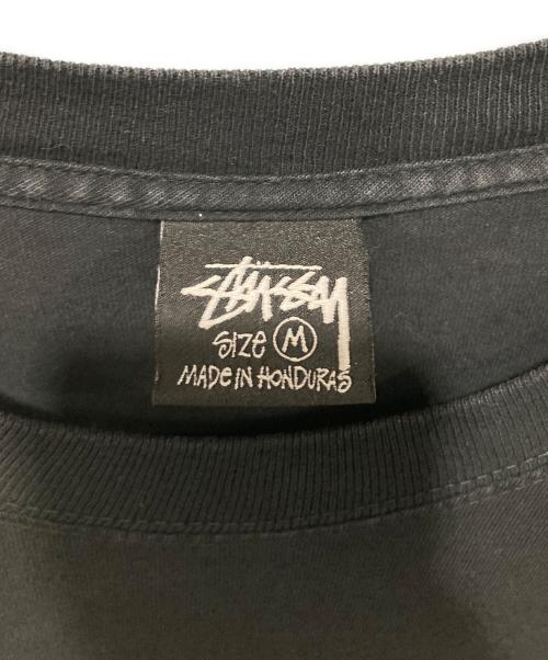 stussy（ステューシー）stussy (ステューシー) crown international tee ブラック サイズ:SIZE Mの古着・服飾アイテム