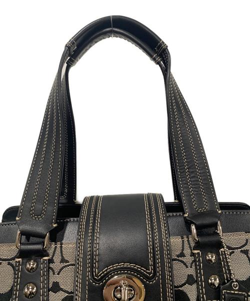 COACH（コーチ）COACH (コーチ) ハンドバッグ ベージュの古着・服飾アイテム