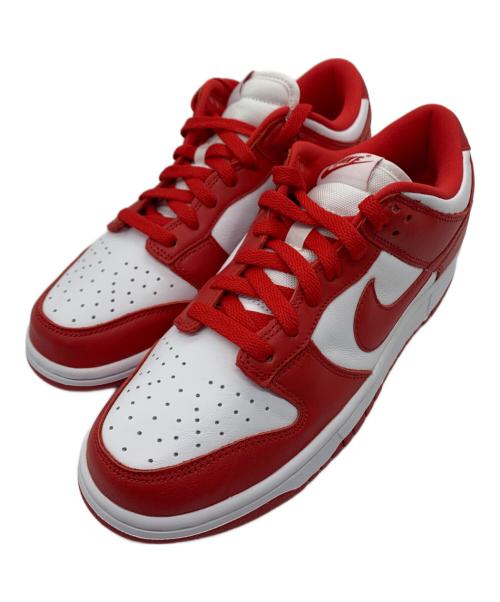 NIKE（ナイキ）NIKE (ナイキ) DUNK LOW ホワイト×レッド サイズ:26cmの古着・服飾アイテム