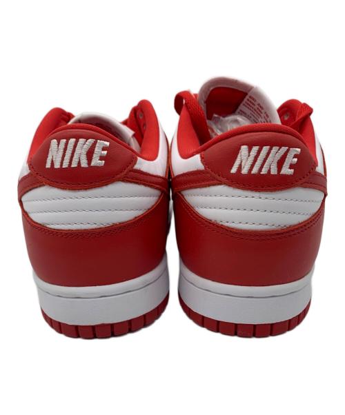 NIKE（ナイキ）NIKE (ナイキ) DUNK LOW ホワイト×レッド サイズ:26cmの古着・服飾アイテム
